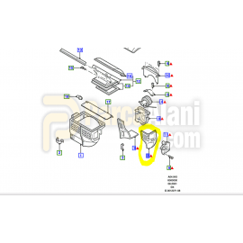 YUVA:KALORIFER MOTORU,SOL(DOLASIMSIZ) FORD OTOSAN 96FW 18755 CC